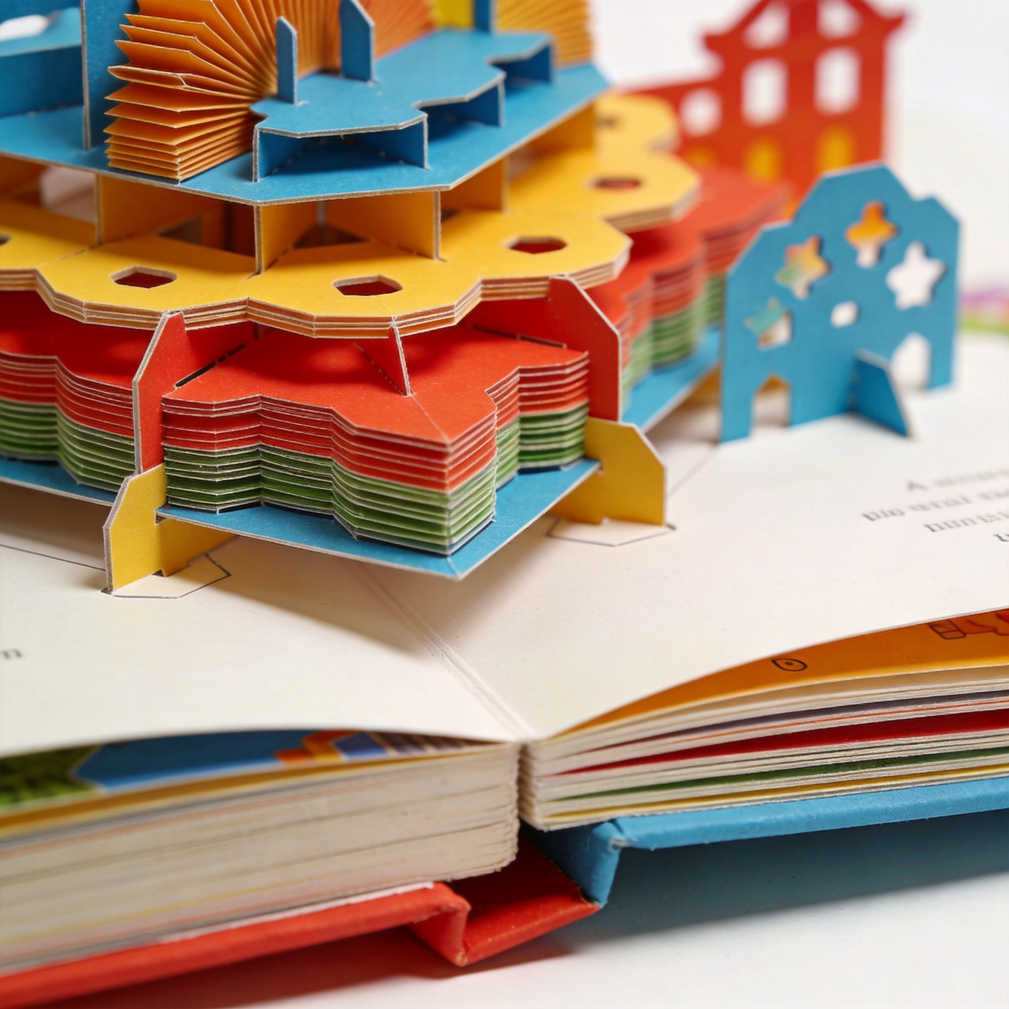 3D Pop Up Book Printing