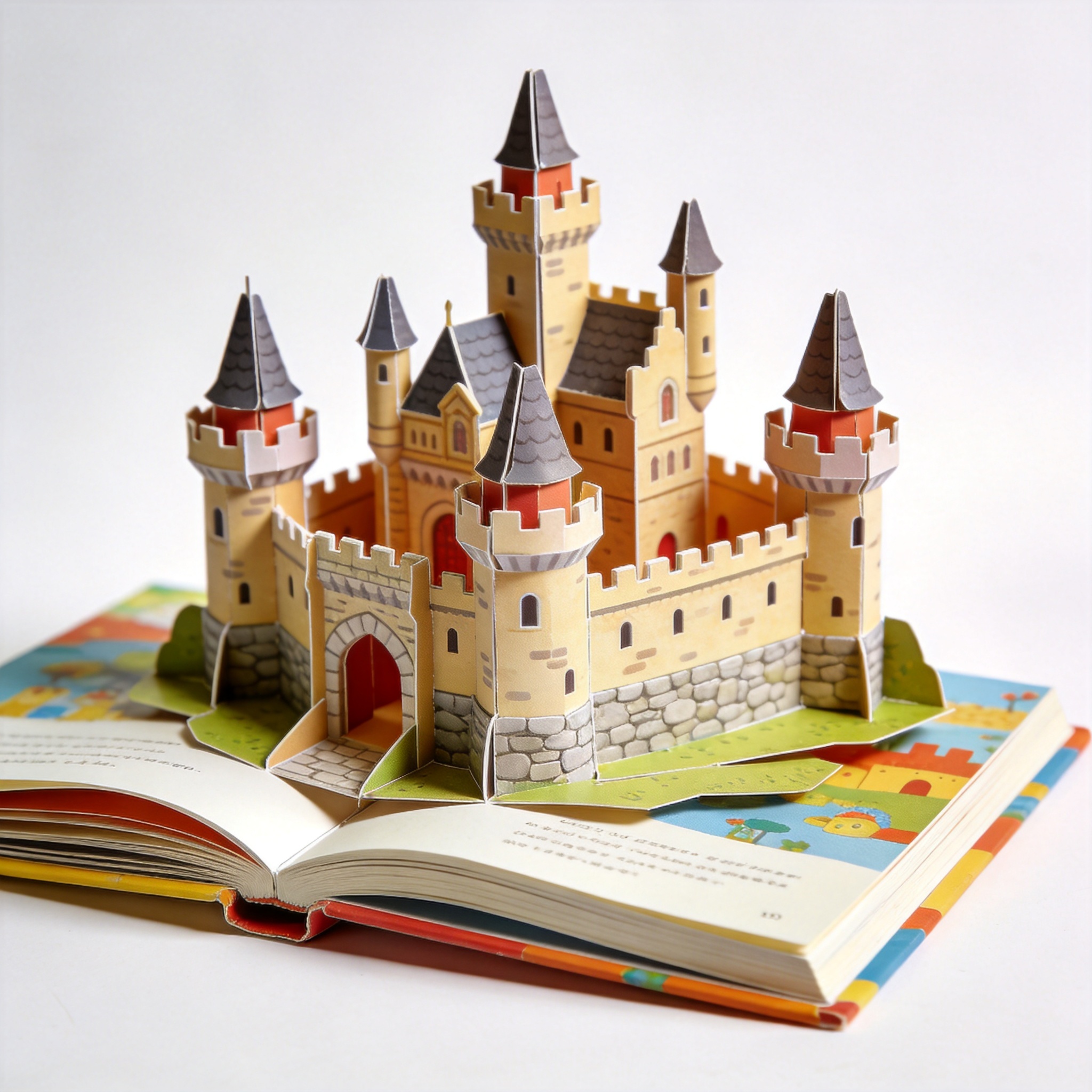 Pop up Castle Book Printing