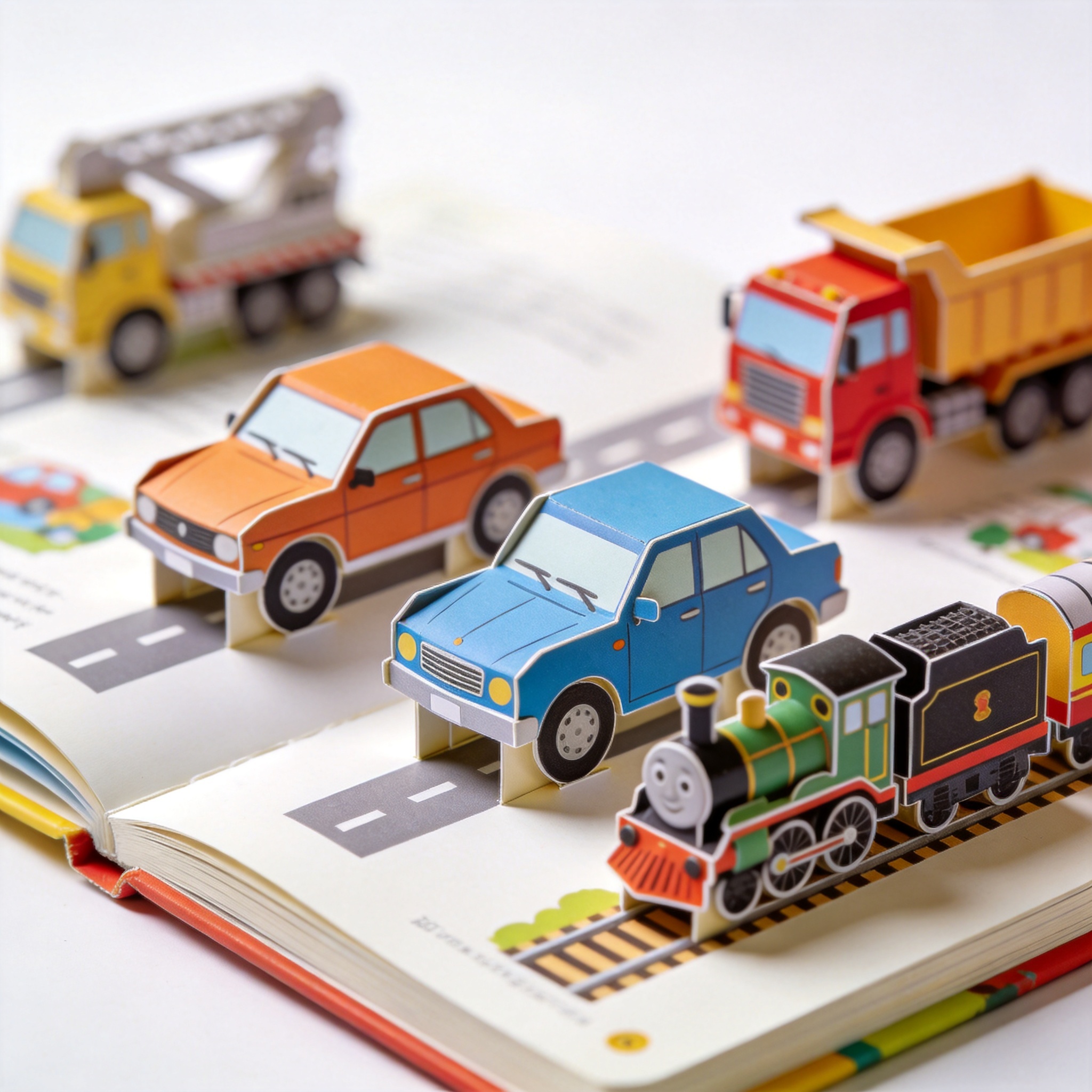 Pop up Vehicle Book Printing