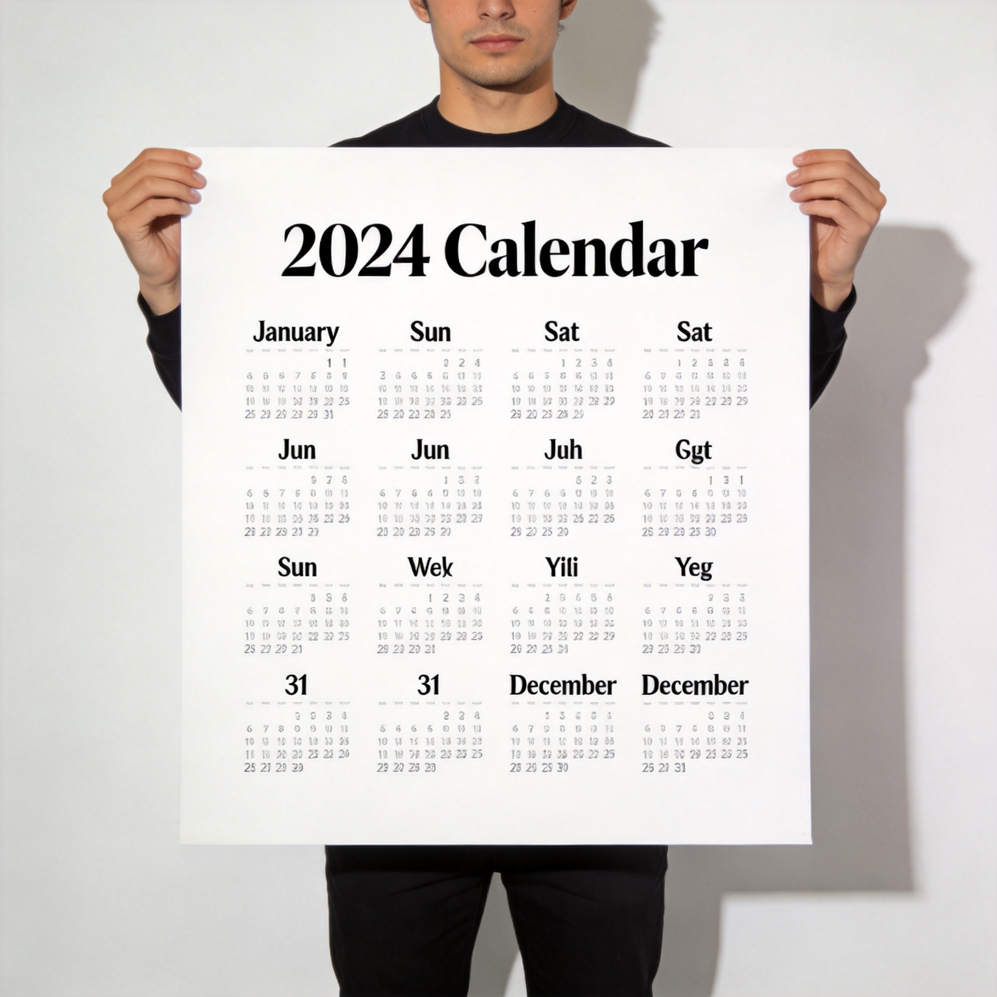 Poster Calendar Printing