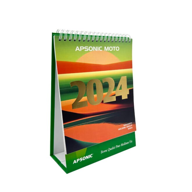 Custom Print Best Spiral 365 Day Desk Calendar Printer