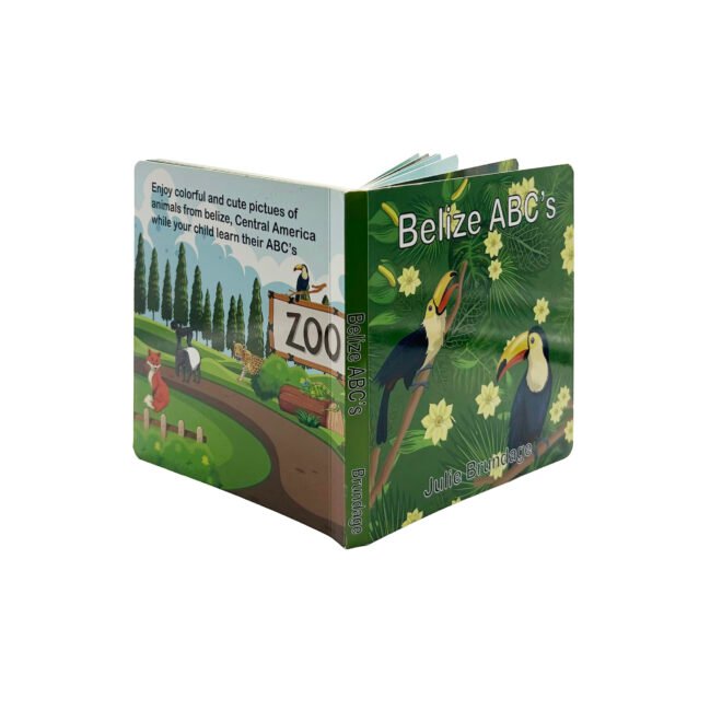 Kids Cardboard Books Hardcover Children Board Book Printing